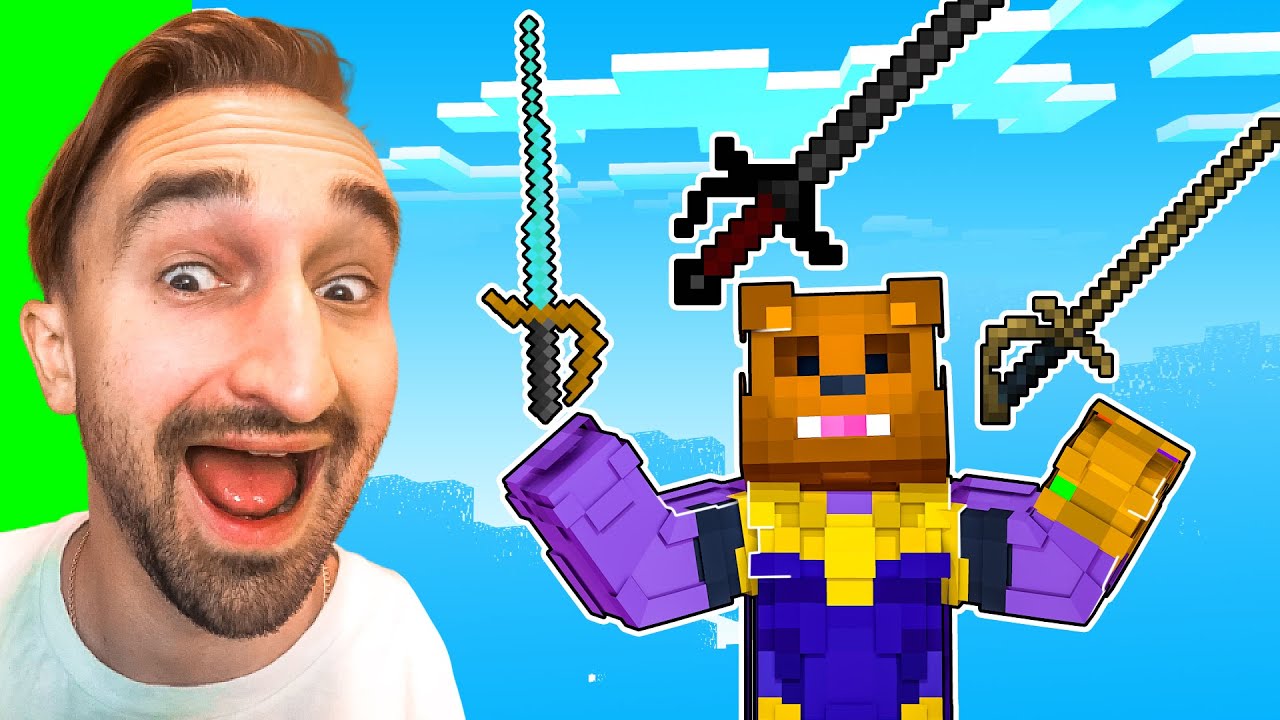 Crafting the UWU RAPIER To STOP THANOS in Insane Craft w/ SSundee