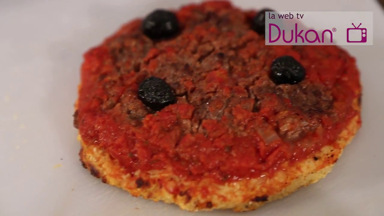 La pizza allégée Dukan (Recette Dukan)