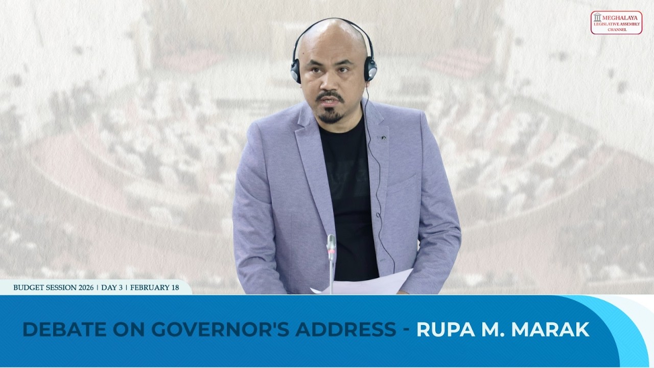 Debate on Governor's Address - Rupa M  Marak