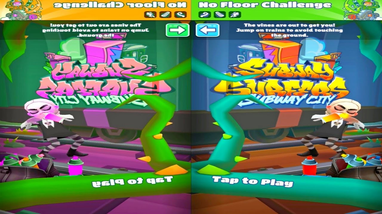 Subway Surfers Plant Invasion 2023 Wednesday Colors Fullscreen Gameplay FHD Ep 40