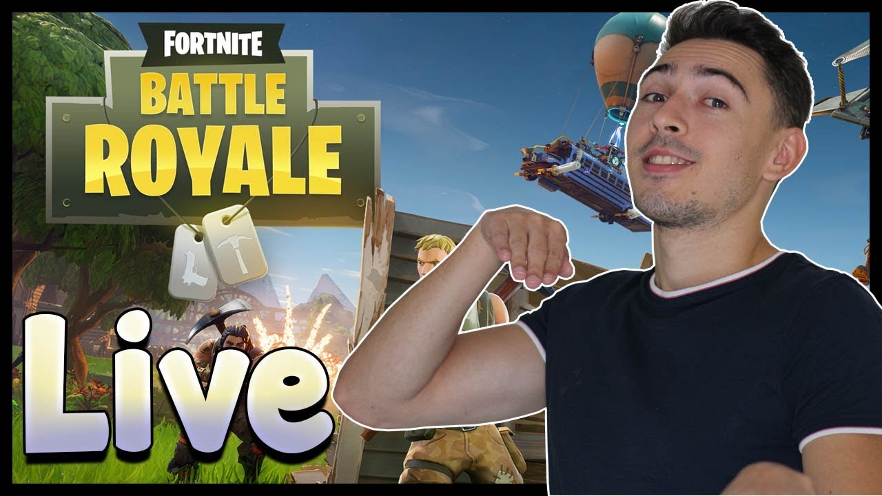 🔴 LIVE : NOUS CHERCHONS LE TOP 1 SUR FORTNITE !