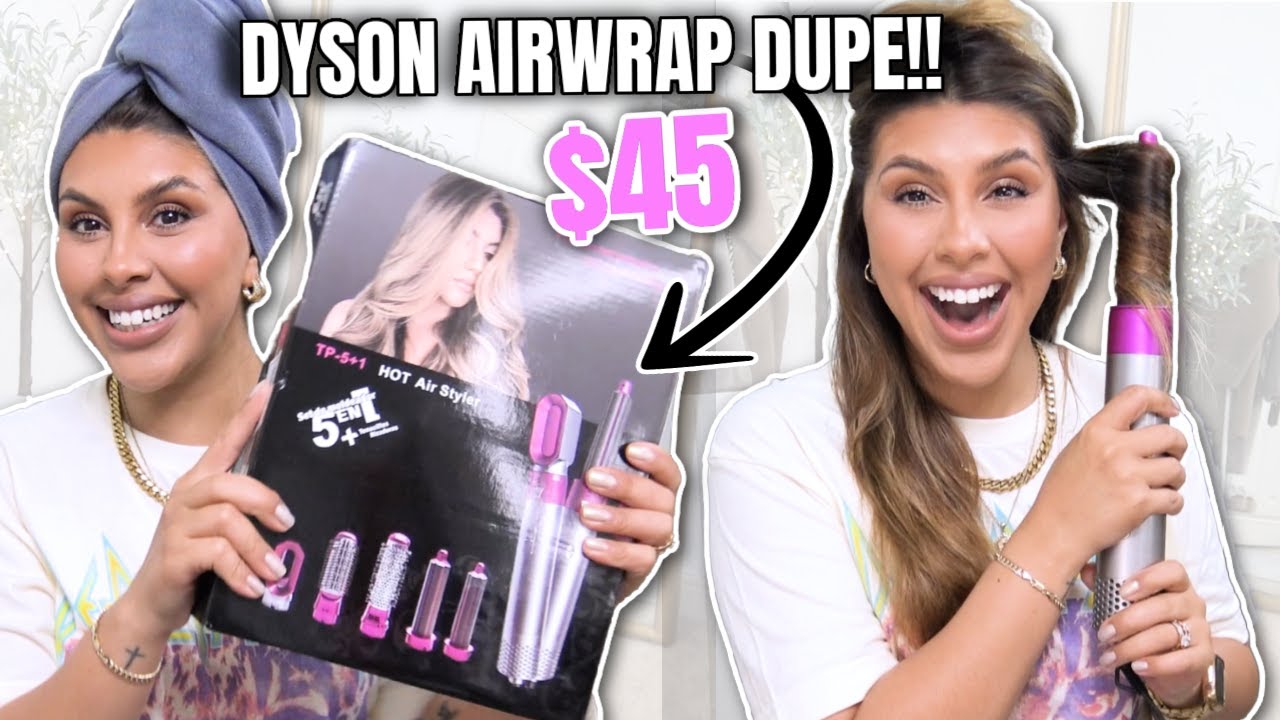 Ого! 🤯 РАБОТАЕТ?! ДОЛГО ДЕРЖИТСЯ?! DYSON AIR WRAP DUPE: ПЕРВОЕ ВПЕЧАТЛЕНИЕ И 6-ЧАСОВОЙ ТЕСТ НА ИЗ...