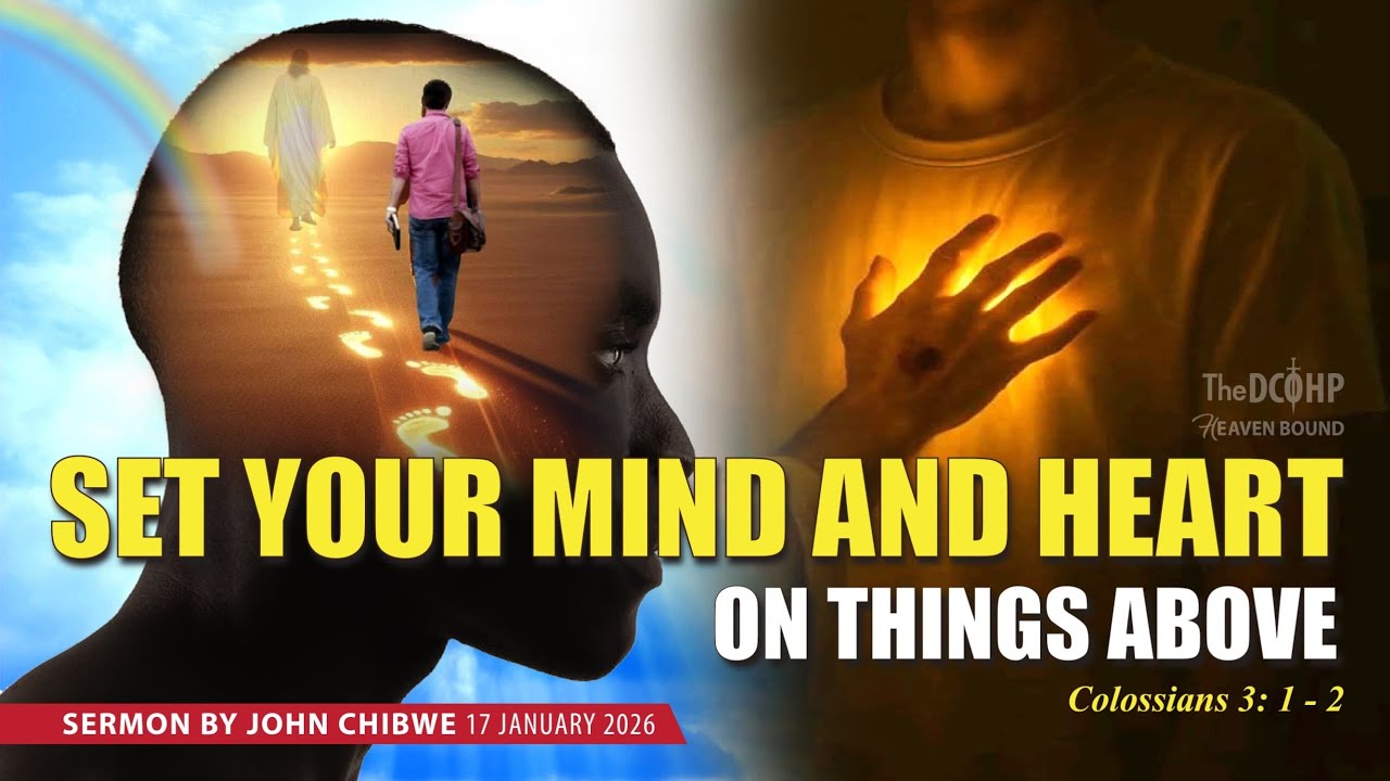 Set Your Mind And Your Heart On Things Above .