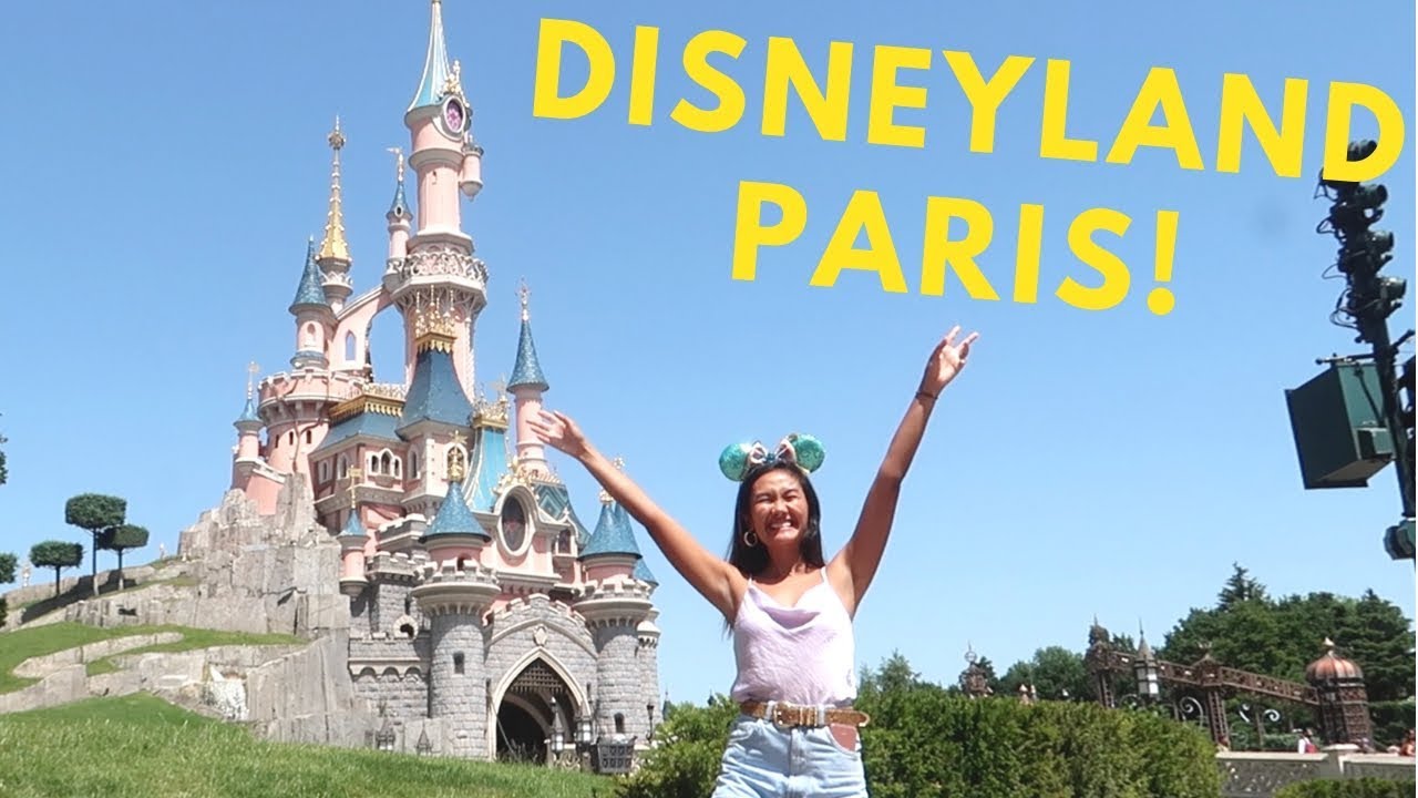 A day in DISNEYLAND PARIS! (travel vlog)