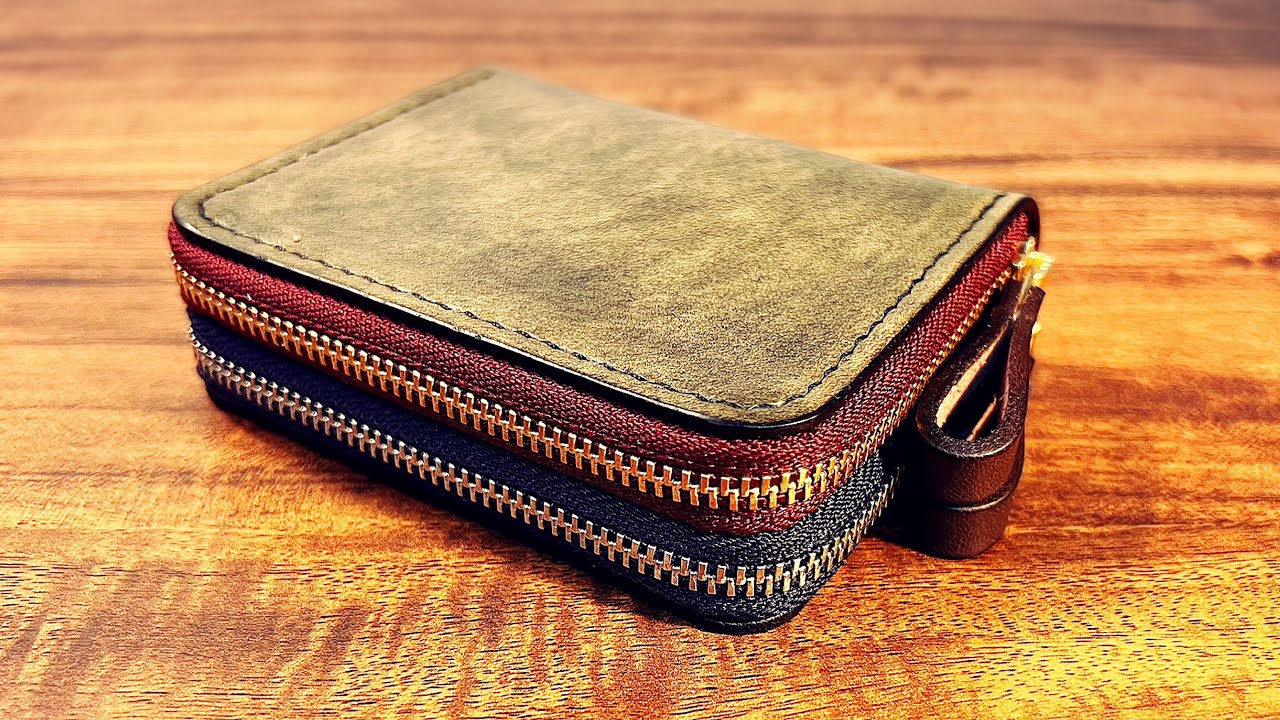 Making /Mini Around Double Zipper Wallet /Pattern No.62