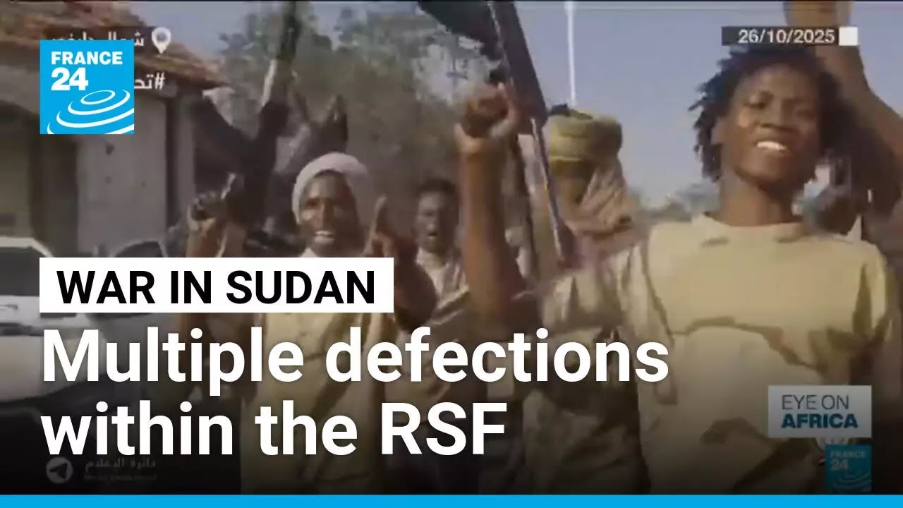 War in Sudan: Is the unity of the RSF beginning to crack? &bull; FRANCE 24 English