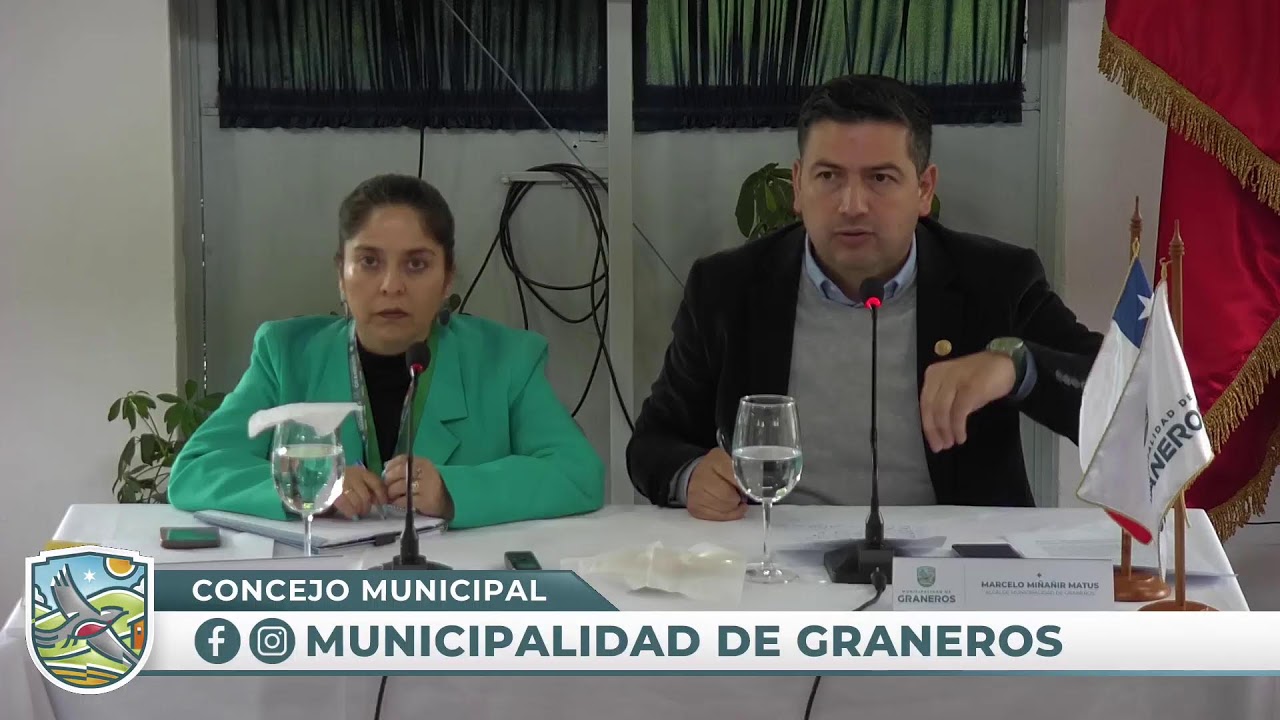 Concejo municipal miercoles 15 de octubre 2025.