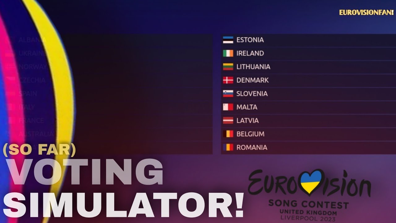 EUROVISION: 2023 | VOTING SIMULATOR! (SO FAR)