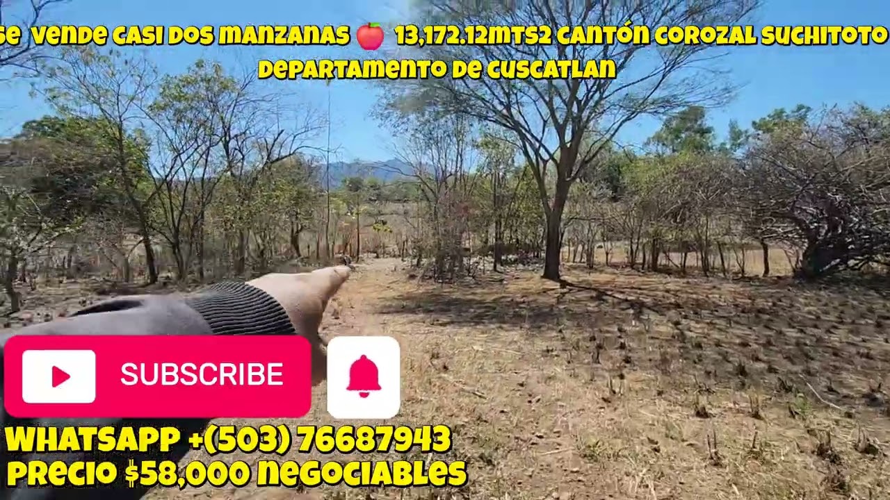NO DISPONIBLE  📵  manzanas 🍎 cantón  valle verde caserío corozal distrito de suchitoto cuscatlan