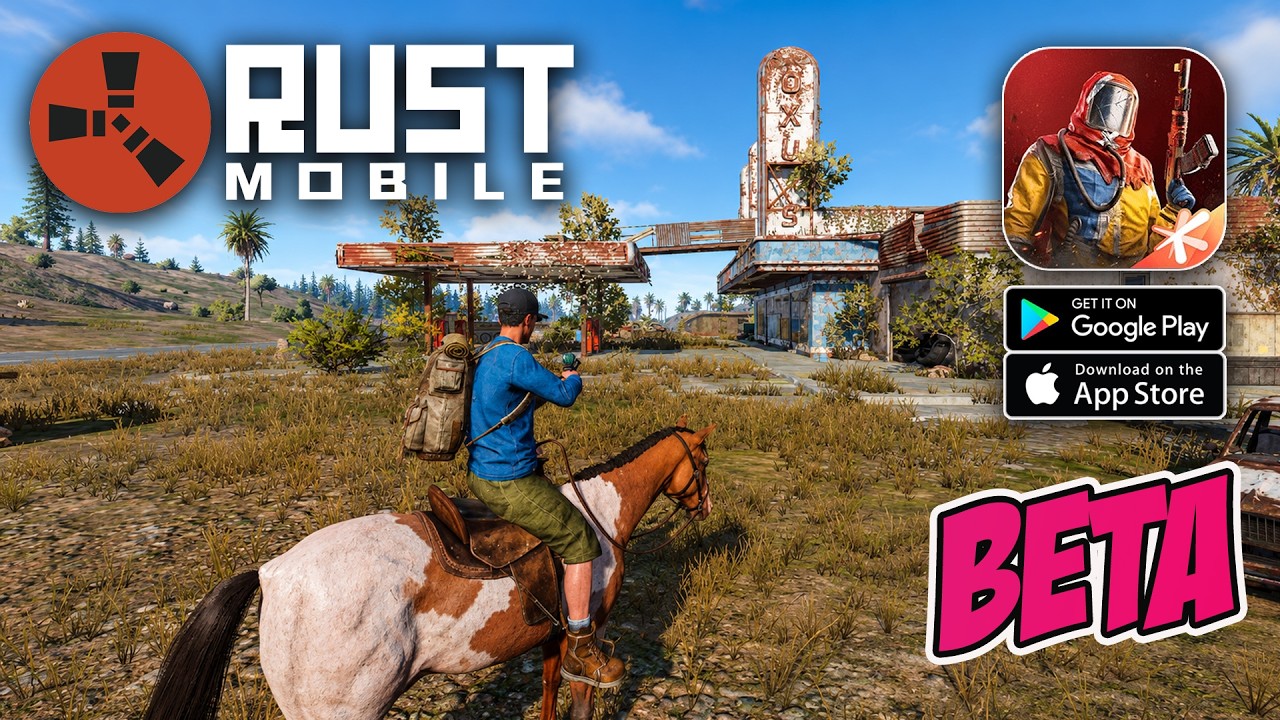 Rust Mobile - Stress Test Gameplay (Android/iOS)