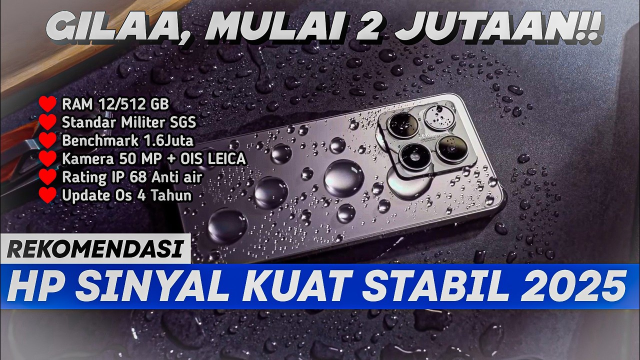 MENDING INI!!, 7 HP SINYAL KUAT & STABIL 2025