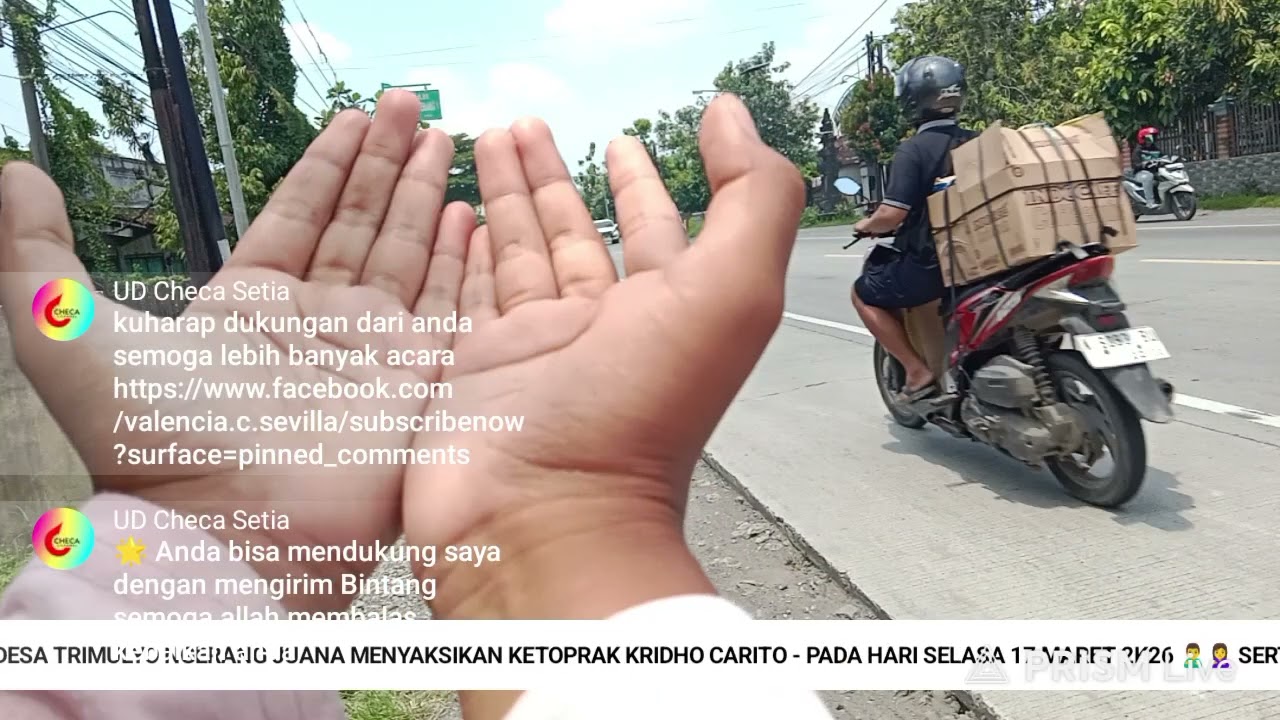 Perjalanan menuju trimulyo ngerang Juana 