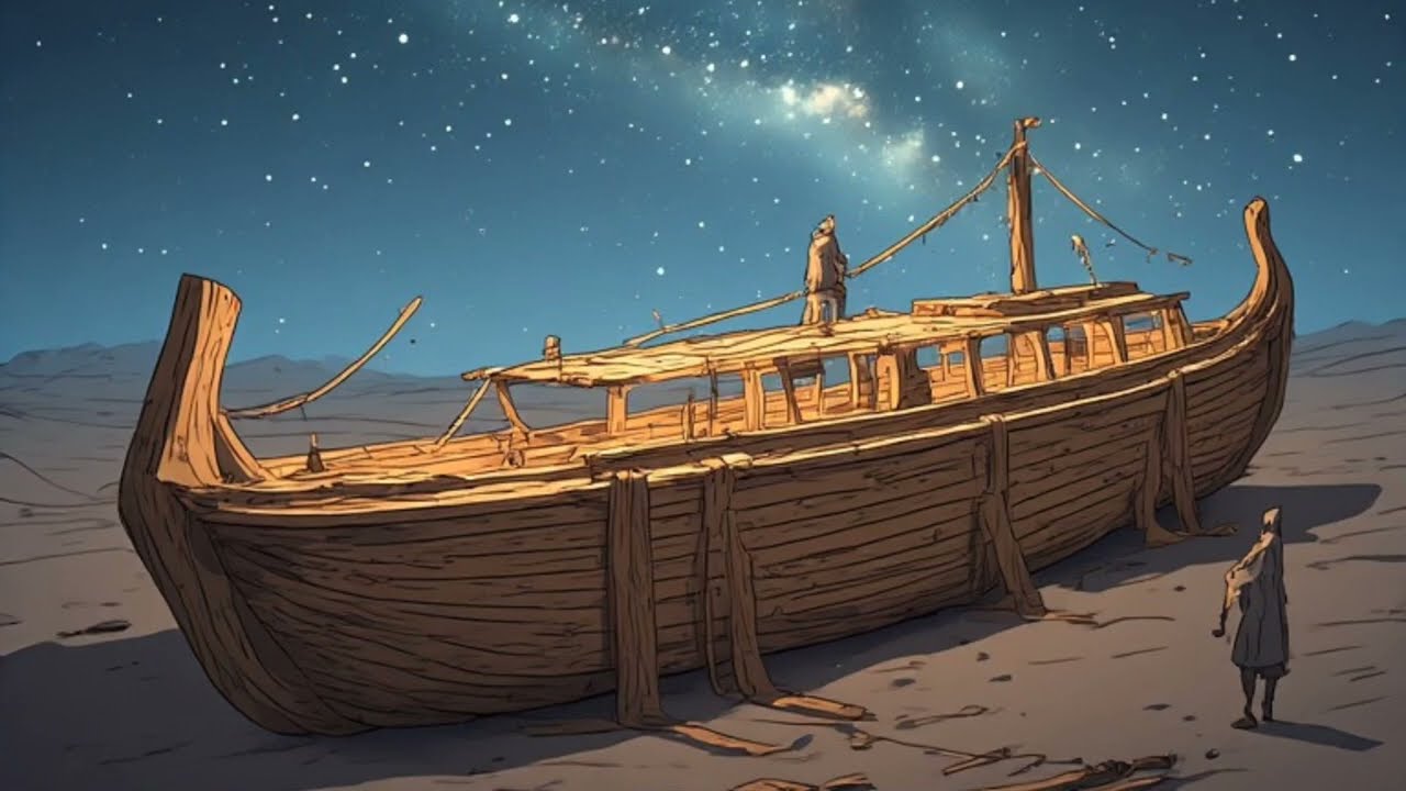 The Noah's ark. God's word is greater. 