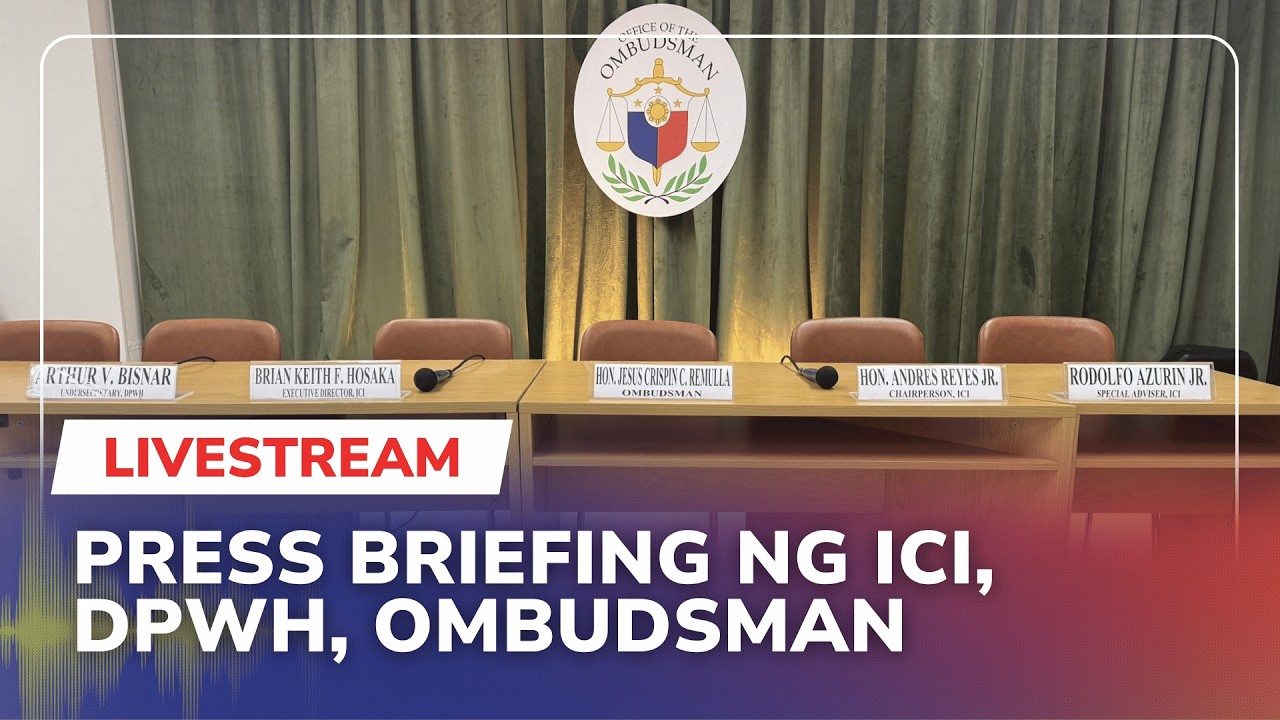 LIVE: Ombudsman hold press briefing | DZMM Teleradyo (13 March 2026)