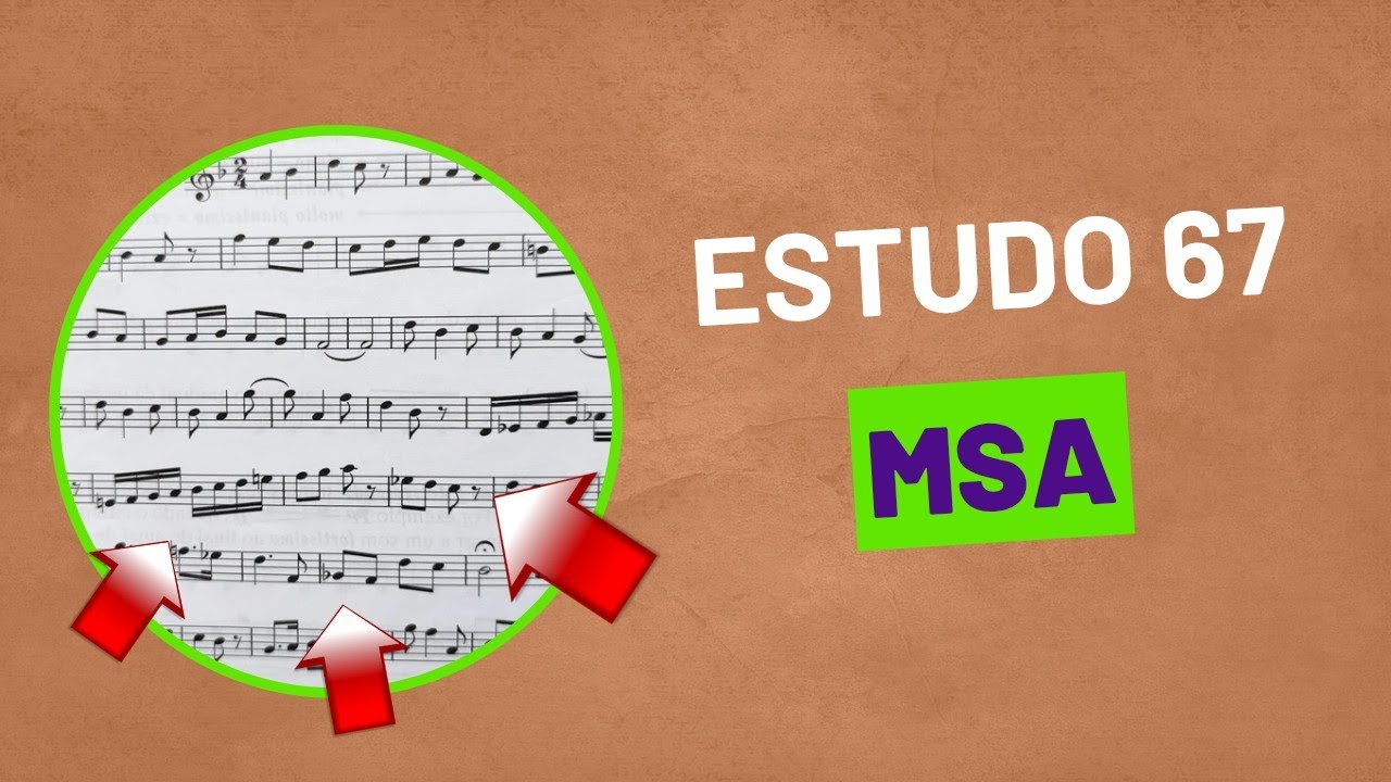AULA 2️⃣5️⃣.MSA CCB. Pág 88. Exercício 67. Leitura Métrica.