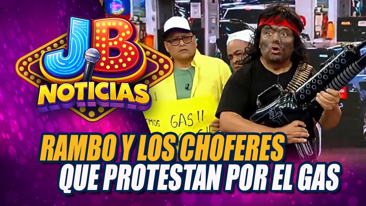 Rambo y los choferes que protestan por el gas