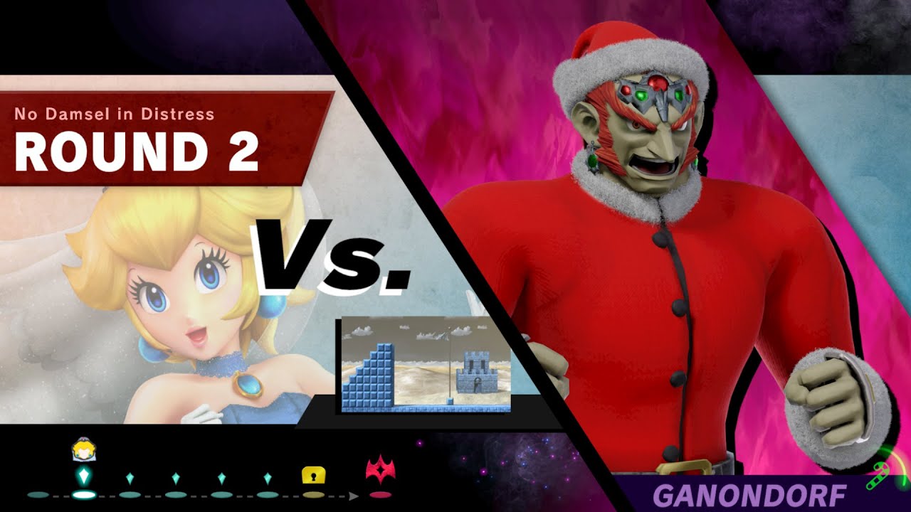 Ice Princess Peach vs Classic Mode 9.9 Difficulty: SSBU Mods Quickie -By nomida2472