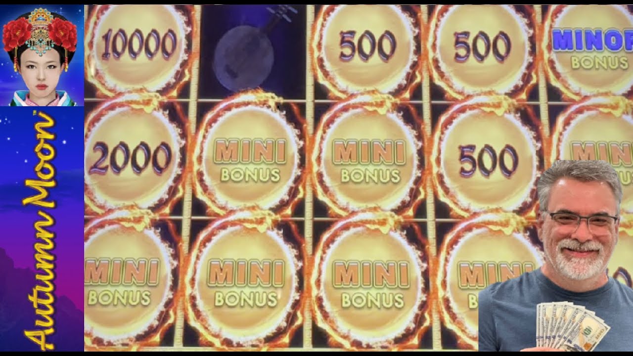 Autumn Moon  WOW!!  Hit 4 Bonuses in 10 Spins