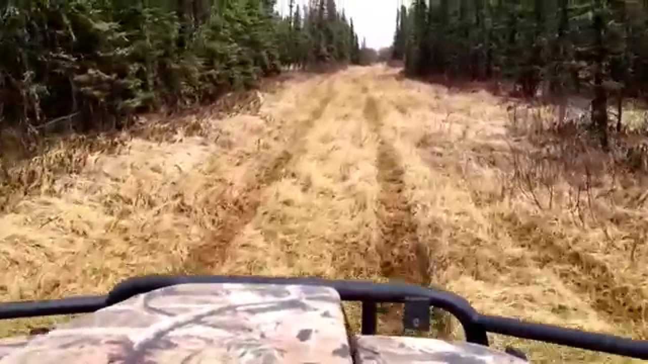 Argo 8X8 in muskeg & 8' of water, Alberta wilderness, not a AATV park.