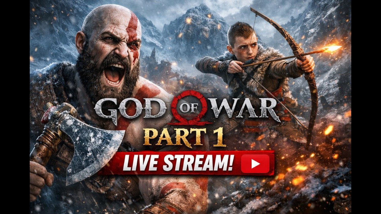 GOD OF WAR WITH KRIZ,PART 1