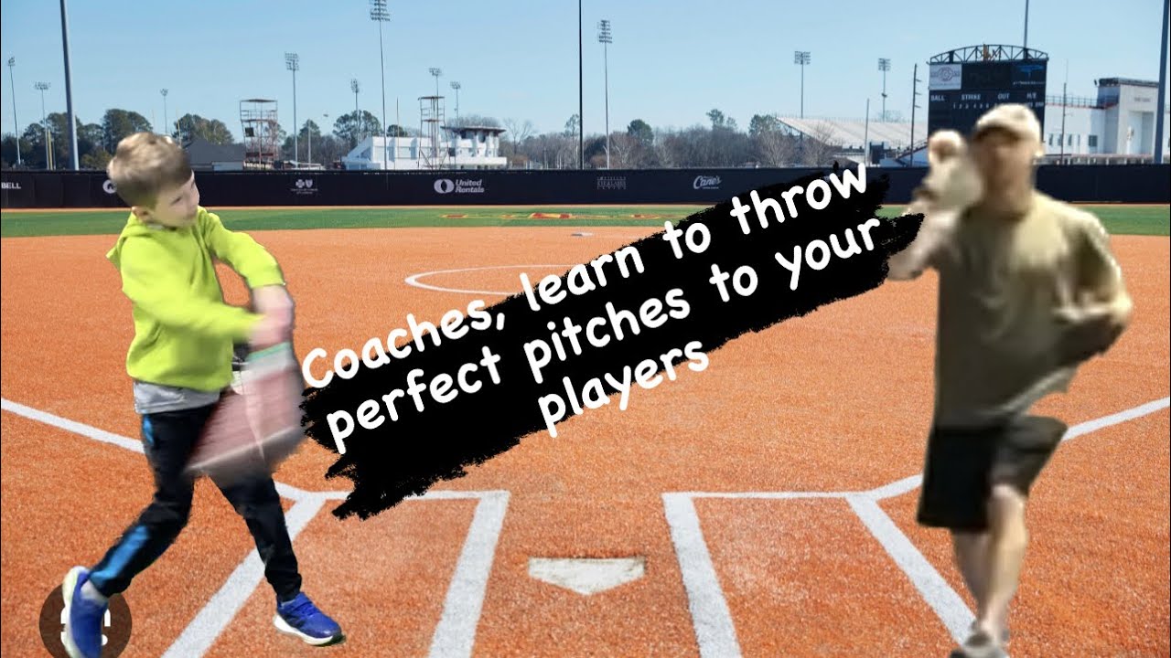 Coaches and Parents! Learn to Throw Perfect Batting Practice and Effectively Feed Hitting Drills.