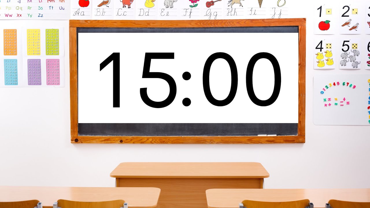 15 Minute Rotation Timer + 2 Minute Clean Up 17 Minute Center Timer