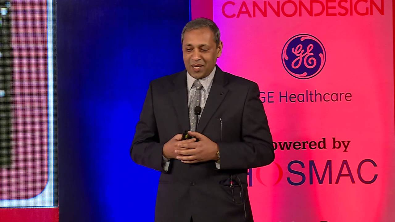 Dr. Sunil Chandy Speaking on the topic Scaling up tertiary care in hinterland India