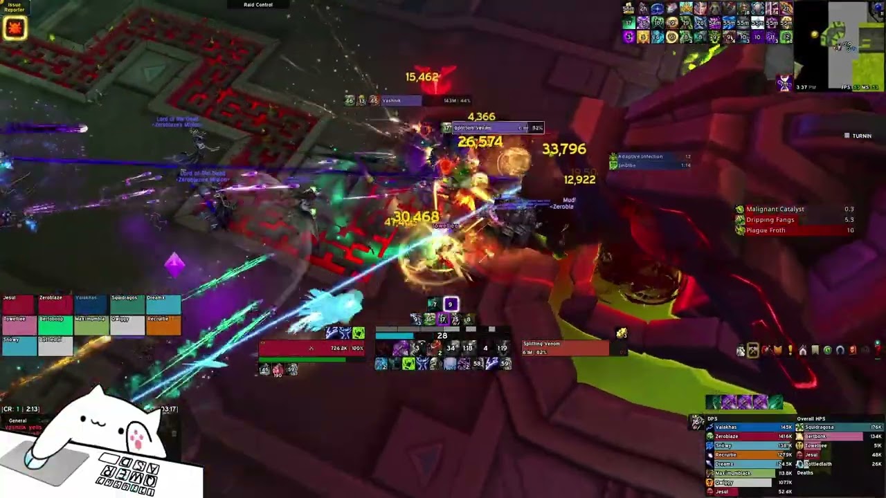 Heroic - Vashnik, the Malignant  - Unholy Death Knight PoV - 12.1 PTR Testing