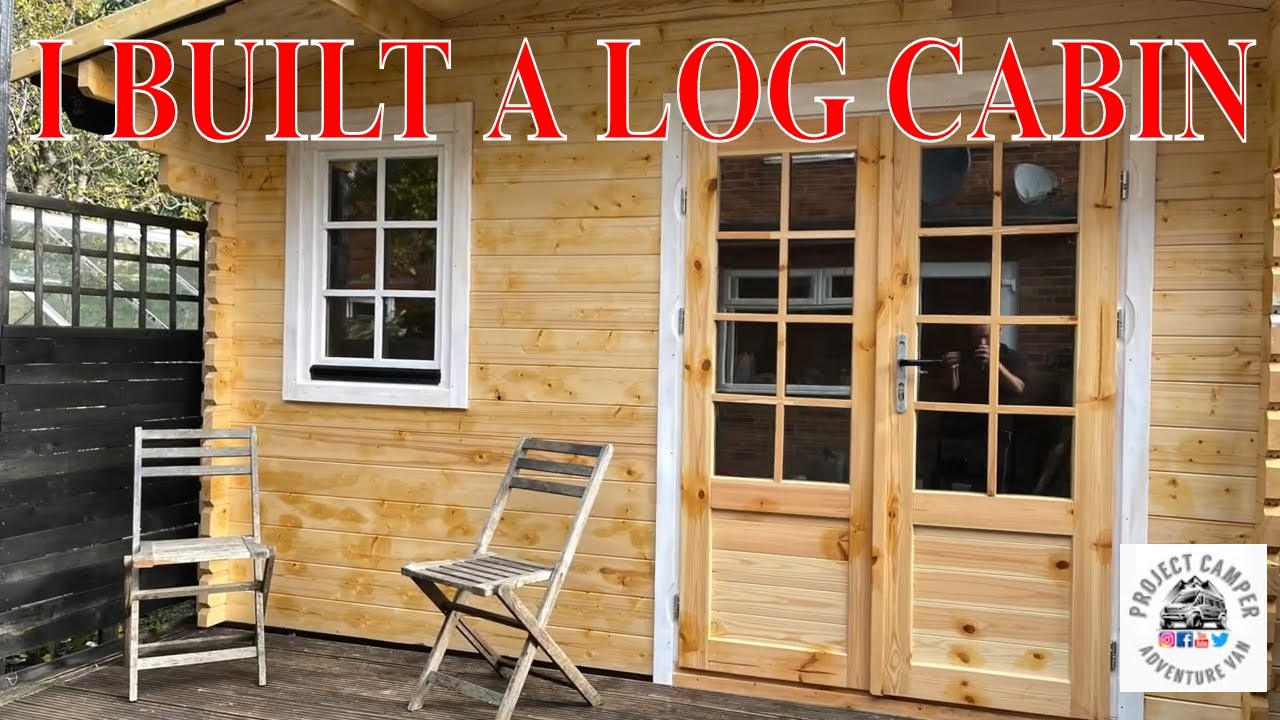NOVICE DIY LOG CABIN BUILD | SKINNER SHEDS