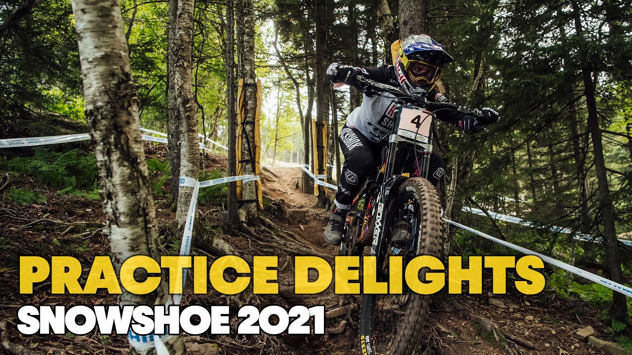 FAST & JANKY USA MTB | Snowshoe Downhill Practice w/ Eliot Jackson
