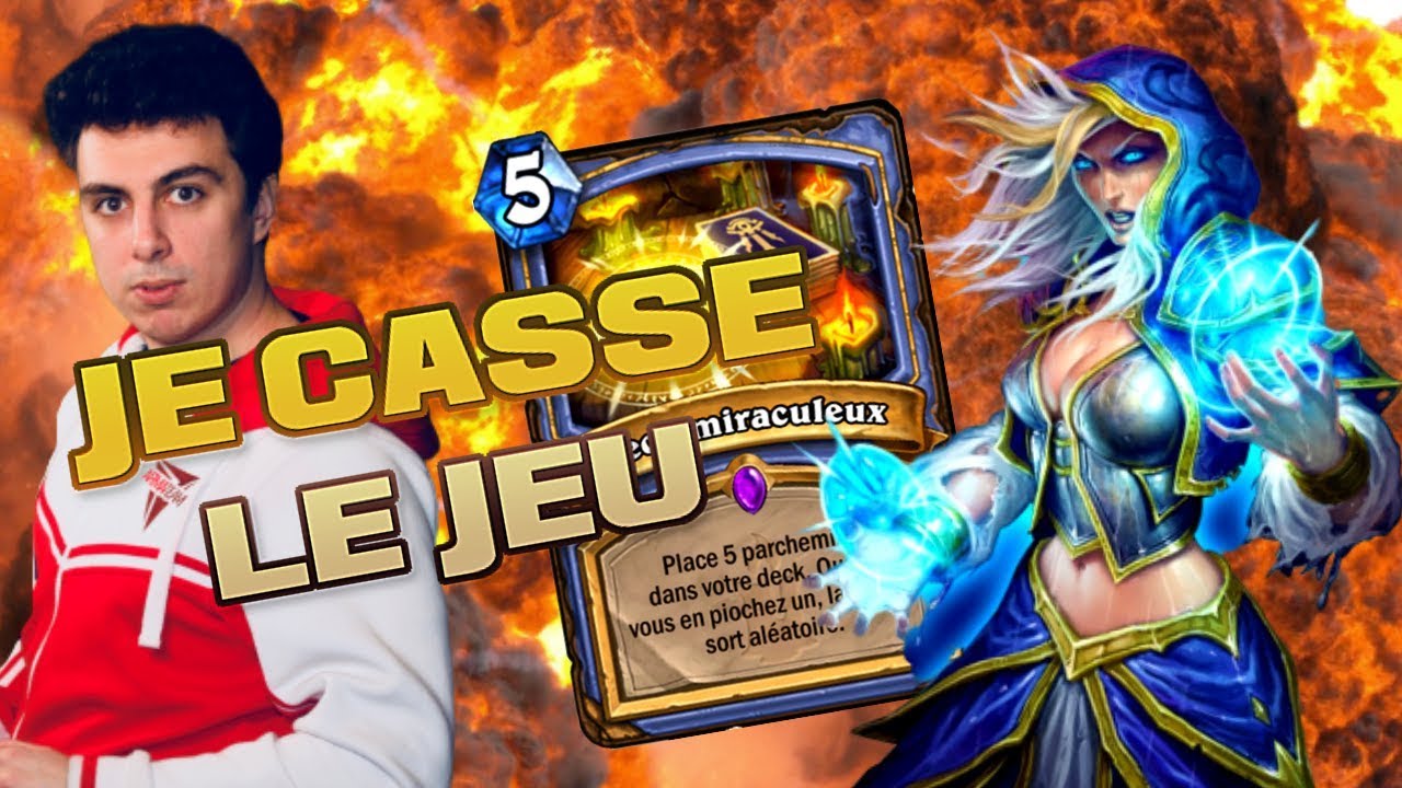 JE CASSE HEARTHSTONE AVEC CETTE COMBO INCROYABLE !!!