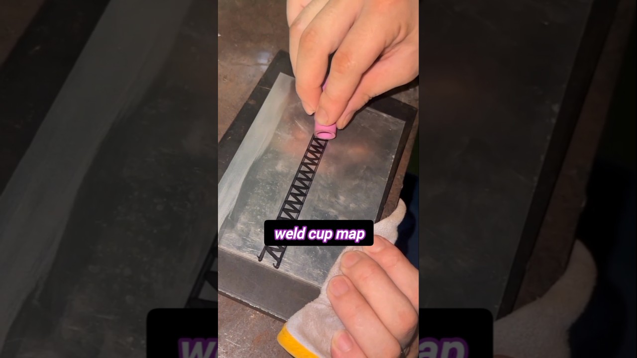 How the tig welding cup goes #shorts #argonandarcwelder #weldingprocess #welder #argongaswelding