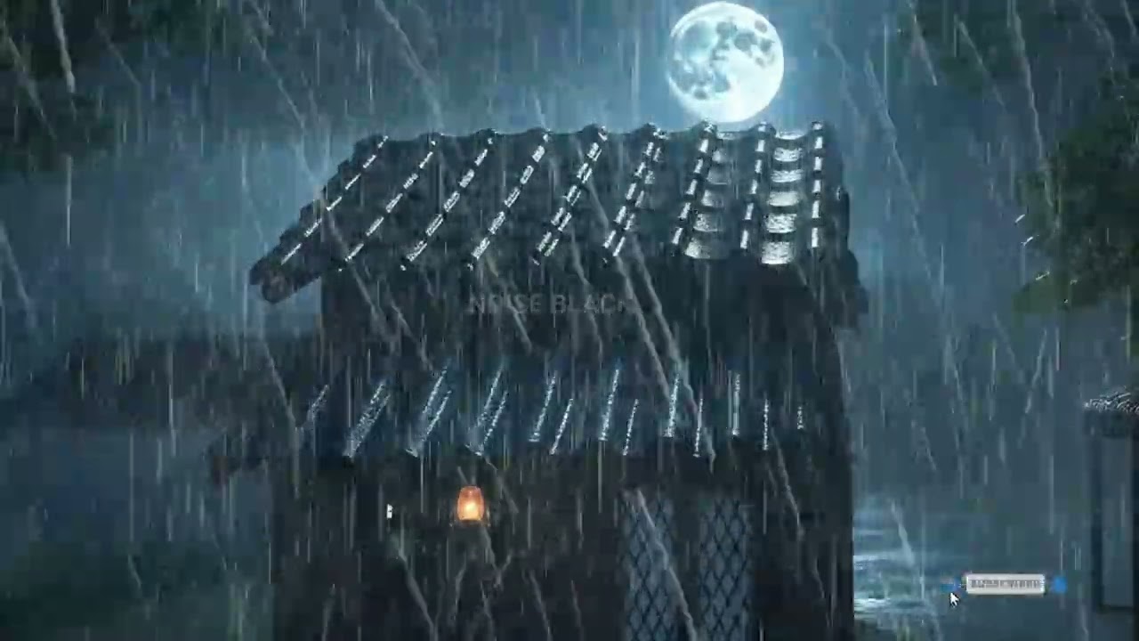 Heavy Rain And Thunderstorm Sounds For Sleeping - Heavy Rainstorm Sounds Live 16/01