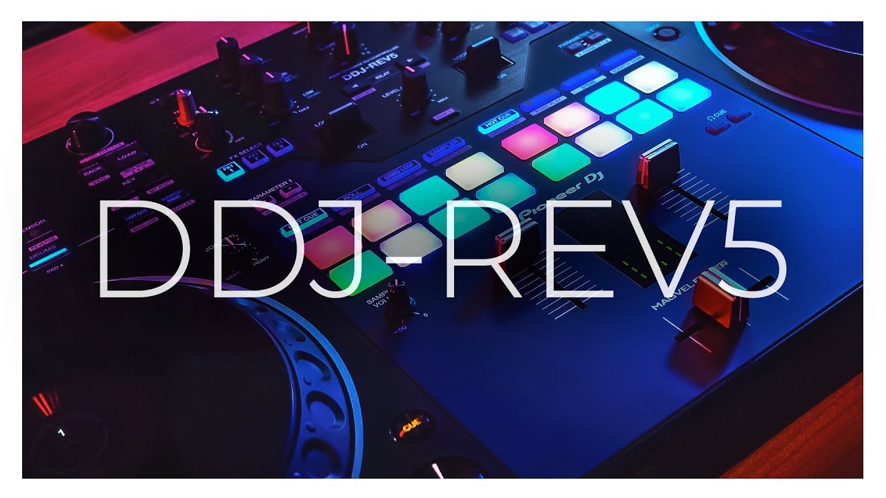 DDJ-REV5: DJ-контроллер в стиле «баттл» с функциями стема | Pioneer DJ