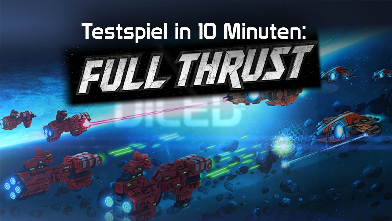 Testspiel in 10 Minuten: Full thrust - DICED auf der Tactica