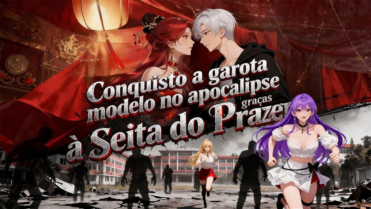 😆 Eu Conquistei a Garota Mais Bonita no Apocalipse com Meu Poder de Seita!