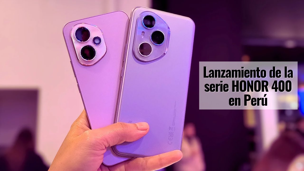 Lanzamiento de la serie HONOR 400 en Perú