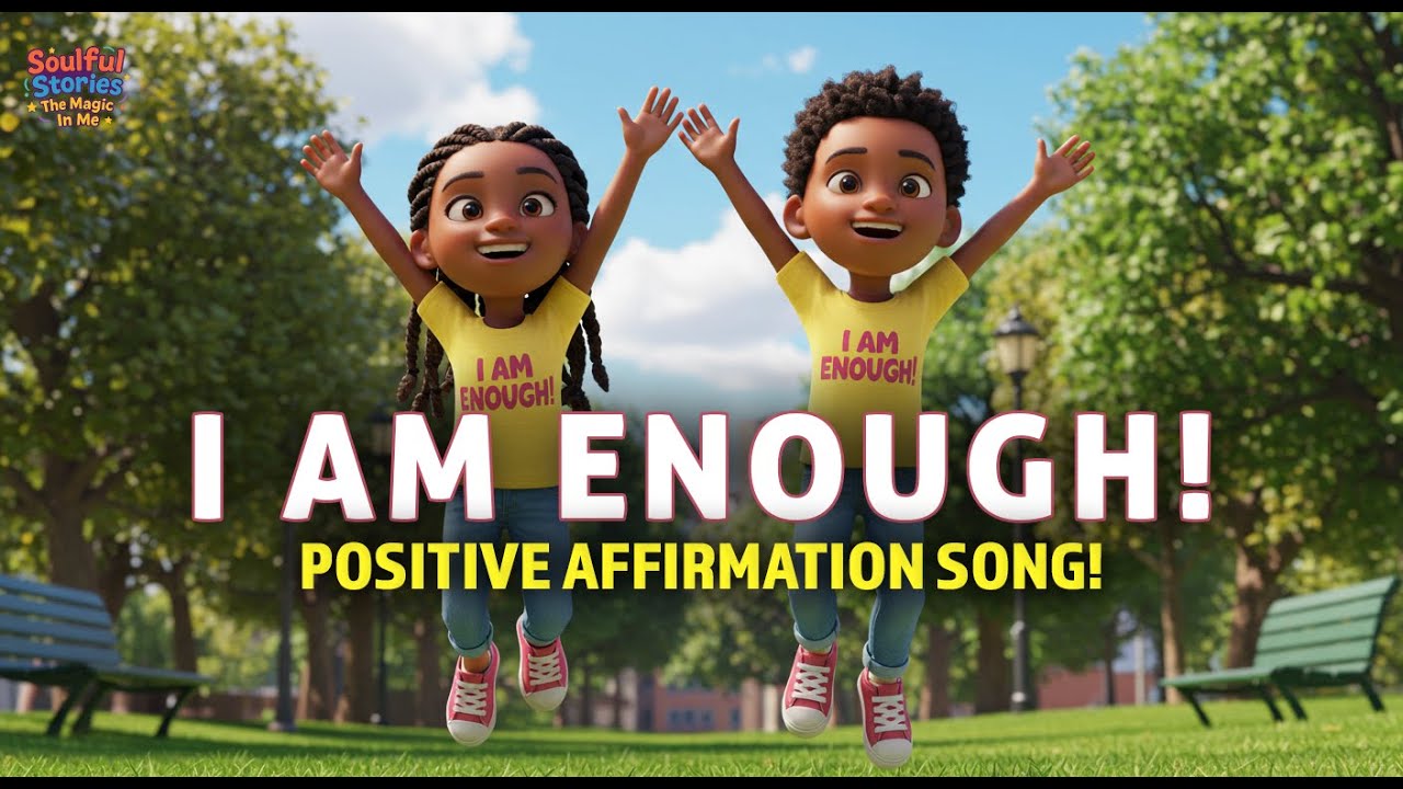 Positive Affirmations for Kids | ‘I AM ENOUGH!’ | Confidence Boost for Children”.
