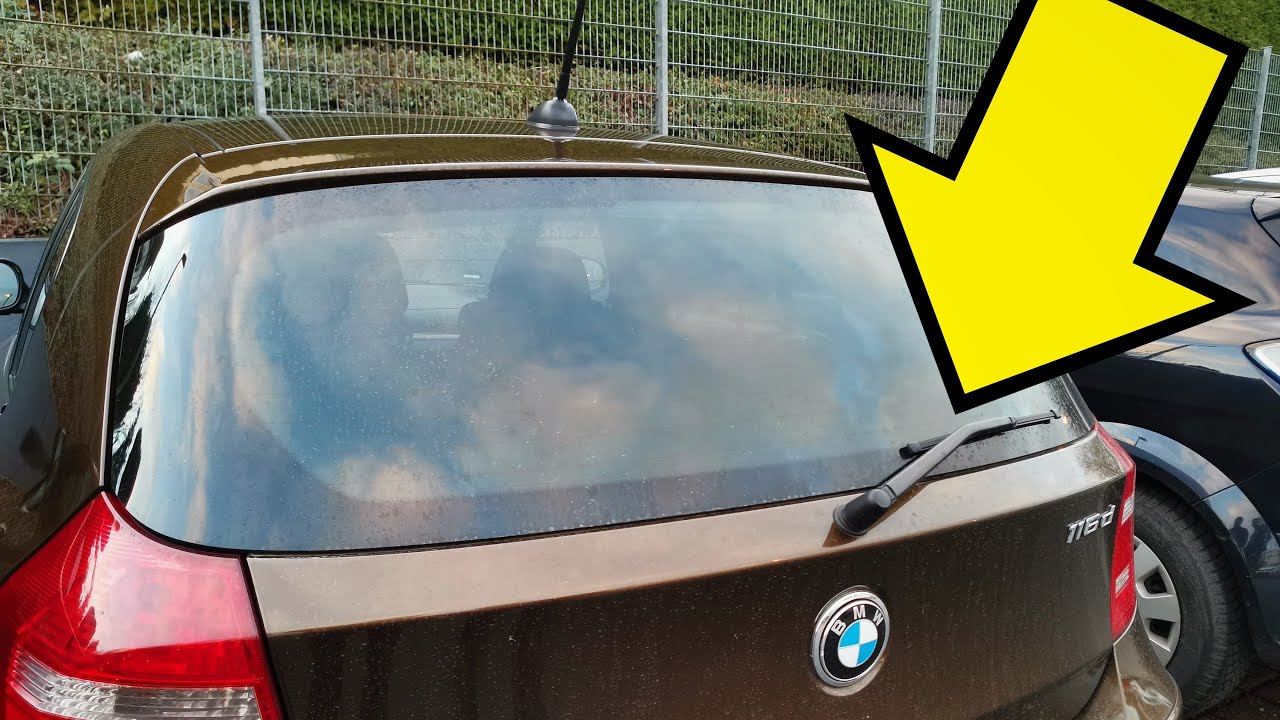 Ремонт заднего стеклоочистителя на BMW 1 серии E87! Нива!