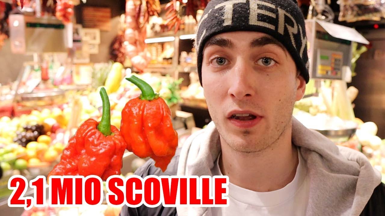SCHÄRFSTE CHILI DER WELT ESSEN IN BARCELONA