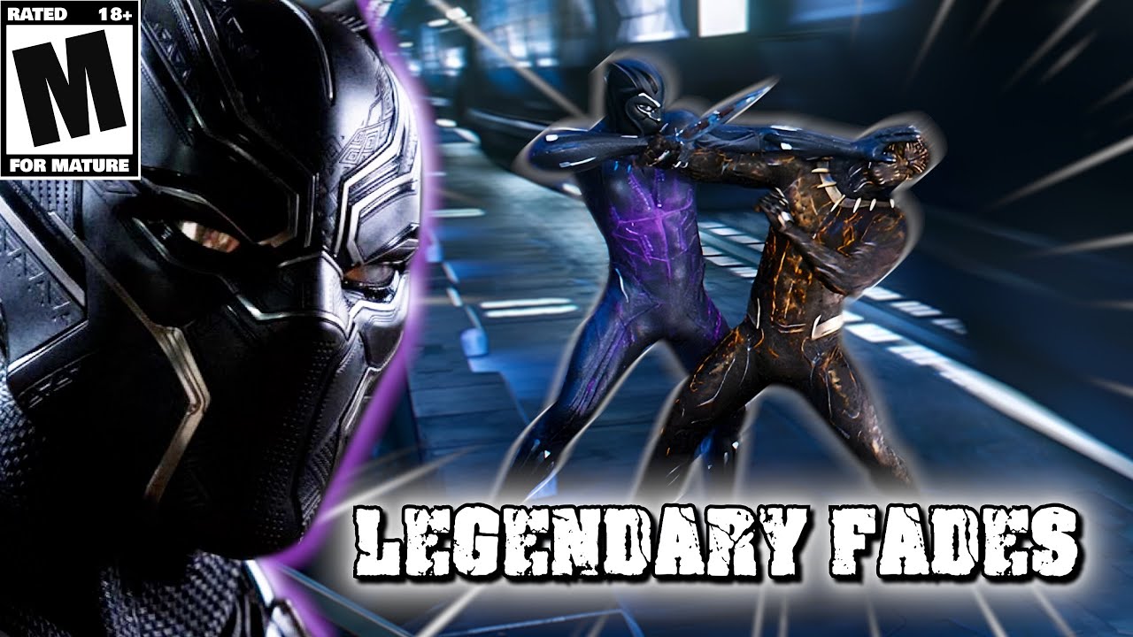 That time BLACK PANTHER and KILLMONGER ran the most LEGENDARY FADES across all of Wakanda!