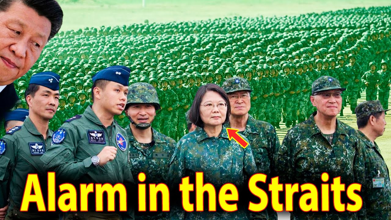 100,000 U.S. and Taiwanese Military: Threat of Conflict in the Taiwan Strait! Conflict with China!