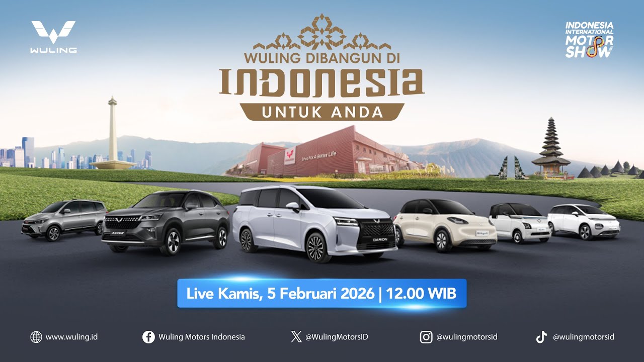 [LIVE] Wuling Hadir Ramaikan IIMS 2026