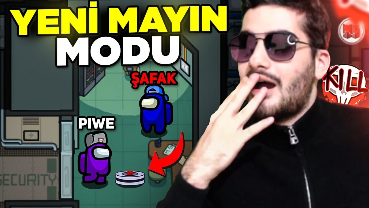YENİ MAYIN MODUNDA İMPOSTOR OLDUM !! | HERKESİ ODAYA HAPSETTİM | Ekiple Among Us | Şafak G