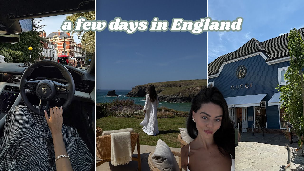 home vlog 🫶🏼 Bicester, London and Cornwall 🇬🇧🤭 a few days in England