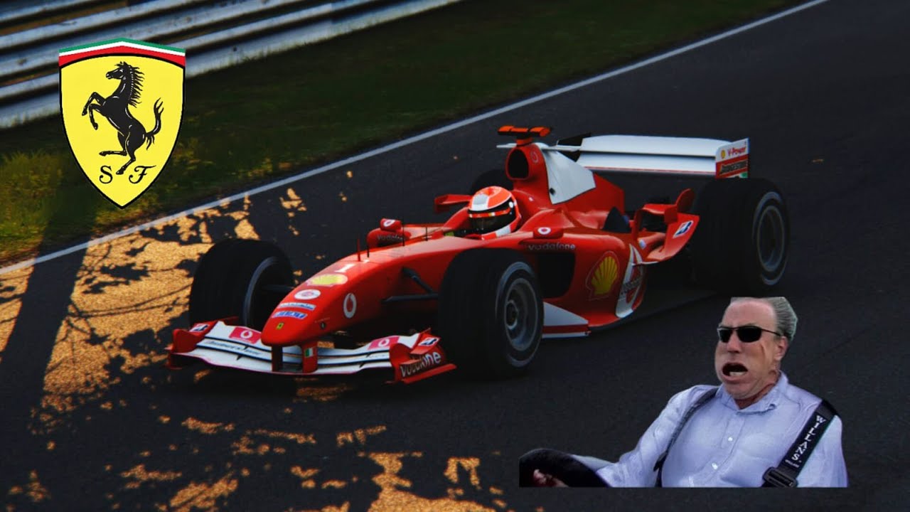 Onboard Ferrari F2004 at Nordschleife-Assetto Corsa