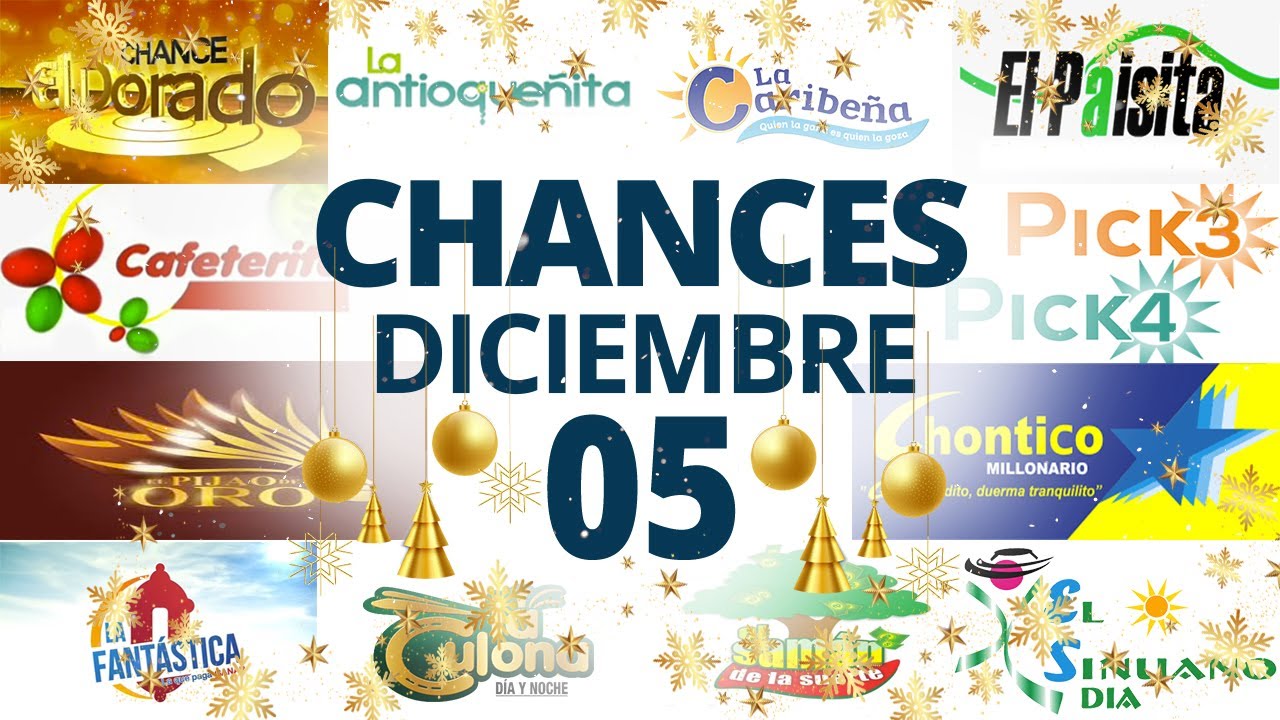 Resultados del Chance del Viernes 5 de Diciembre de 2025  Loterias 😱🤑💰💵