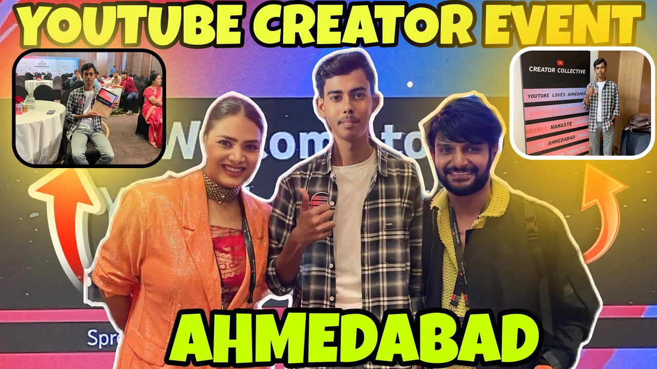 YouTube Creator Collective 2025 Ahmedabad | Biggest YouTube Creators Meetup Vlog