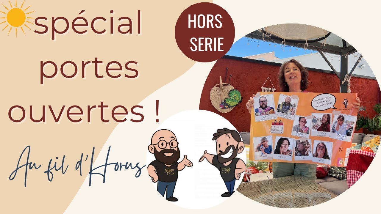 Spécial portes ouvertes au Fil d'Horus et projets tricot