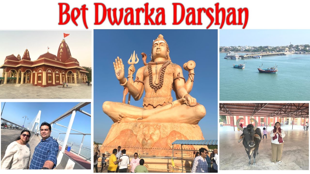 Day 7 | Beyt Dwarka | Nageshwar Jyotirling | Dwarka Dham Gujarat | Shivrajpur Beach